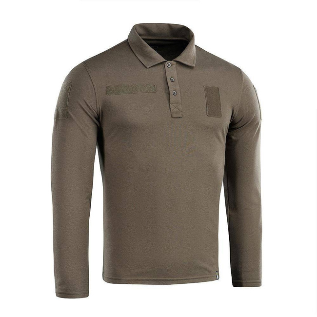 POLO TACTICAL SHIRT LONG SLEEVE 65/35 - DARK OLIVE - M-TAC