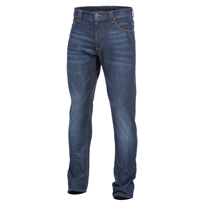 TACTICAL JEANS - "ROGUE" - PENTAGON®  - INDIGO BLUE - LENGTH 34″