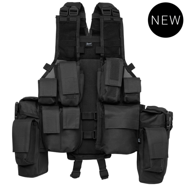 TACTICAL VEST - BLACK - BRANDIT