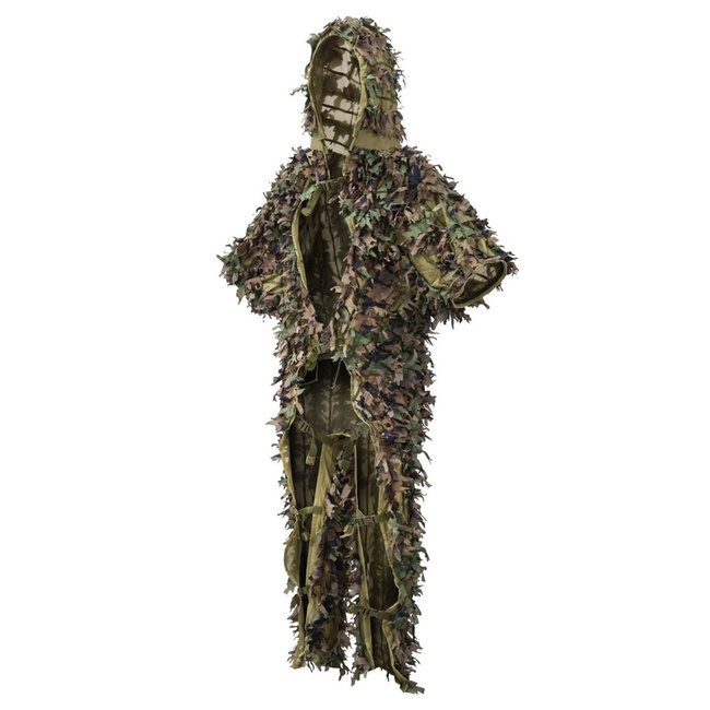 CAMOUFLAGE SUIT - "LEAF GHILLIE SET®" - 2-PIECES - Helikon-Tex® - US WOODLAND