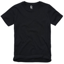 KIDS COTTON T-SHIRT - BLACK - BRANDIT