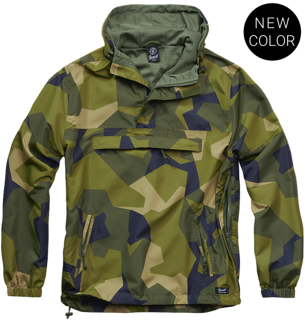 SUMMER WINDBREAKER - SWEEDISH CAMO - BRANDIT