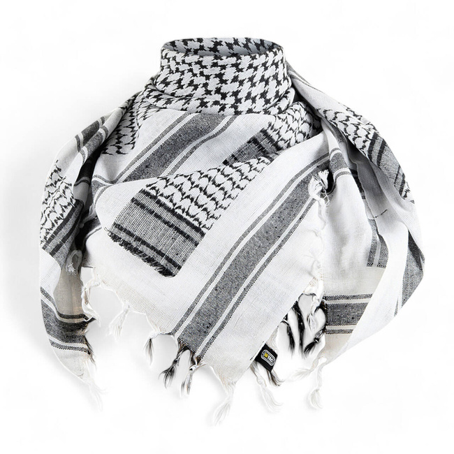 SHEMAGH SCARF - DENSE - WHITE/BLACK - M-TAC