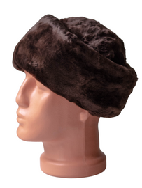 Fur hat, Cold War era, Romanian Army Surplus - Brown