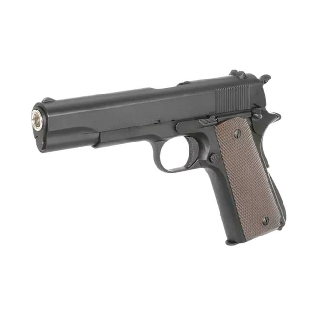 1911 PISTOL  REPLICA WITH GAS BLOWBACK - GBB - BLACK - GOLDEN EAGLE